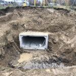 Foxwood subdivision london ontario infrastructure heavy precast concrete box culverts pipe drainage